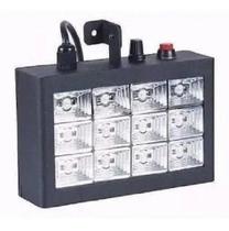 Iluminação Led Luz De Festa Strobe 12 Luz Rgb