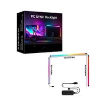 Iluminação LED RGB Sincronizada Para Jogos, Luz De Fundo Para Monitor, DIY Para PC, Controle Por