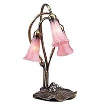 Iluminação Meyda Tiffany 14728 Altura 16cm Rosa