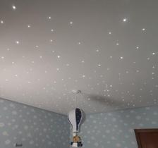 Iluminação Noite Estrelada Fibra 500 Pontos Estrelado Branco