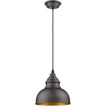 Iluminação pendente FLALINKO Farmhouse Mini Adjustable Bronze