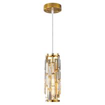 Iluminação pendente LMQNINE Modern Crystal Chandeliers de 1 luz
