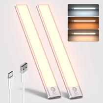 Iluminação sob o gabinete Ayovoch 108LED recarregável 30cm