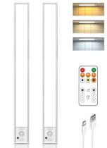 Iluminação sob o gabinete LENOMA 16in 160 LED com controle remoto, pacote com 2