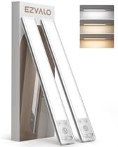 Iluminação sob o gabinete, pacote com 2 sensores de movimento LED EZVALO 80