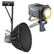 Iluminação Softbox Grid 90CM com Led Bicolor Colbor CL220 + Suporte teto parede Iluminação Softbox Grid 90CM com Led Bicolor Colbor CL220 + Suporte teto parede