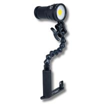 Iluminação Subaquatica Lanterna 7000 Lms Suporte Articulado