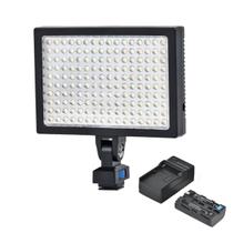 Iluminador 160 Leds Foto E Video Com Bateria Led1700