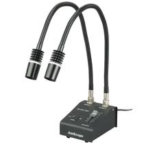 Iluminador Amscope LED-6W-UV365 6W LED UV-365 Dual Goose-Neck