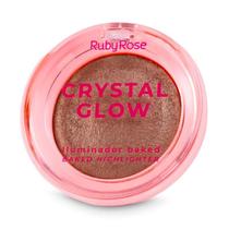 Iluminador Baked Ruby Rose Crystal Glow Bronze Bliss 6,5g