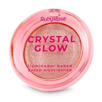 Iluminador Baked Ruby Rose Crystal Glow Pink Champagne 6,5g