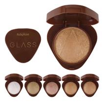 Iluminador Compacto Acetinado Baked GLASS BY RUBY ROSE