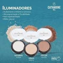 Iluminador Compacto em Pó Catharine Hill - Alta Pigmentação e Efeito Natural