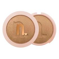 Iluminador Compacto Instant Glow Nina Make up Efeito Glow