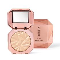 Iluminador Compacto Metals Rosé Eudora Make 5g