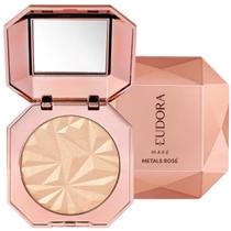 Iluminador Compacto Metals Rosé Eudora Make 5G Iluminador Compacto Metals Rosé Eudora Make 5G