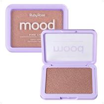 Iluminador Compacto Ruby Rose Mood Fine Light Efeito Radiante Mfl06 Hb-m703-6