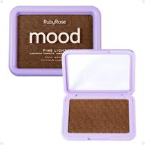 Iluminador Compacto Ruby Rose Mood Fine Light Efeito Radiante Mlf02 Iluminador Compacto Ruby Rose Mood Fine Light Efeito Radiante Mlf02