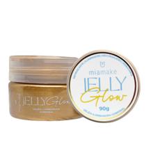 Iluminador Corporal Geléia Jelly Glow Hidratante MiaMake 90g