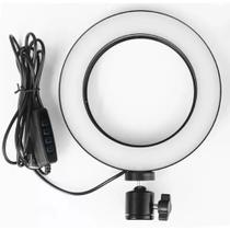 Iluminador De Led Com Tripe Ring Light Usb 16cm 3500k 5500k