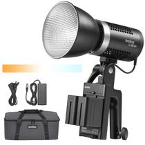 Iluminador de Led Godox ML60 Bicolor 60W Luz Contínua Quente e Fria - Bivolt Iluminador de Led Godox ML60 Bicolor 60W Luz Contínua Quente e Fria - Bivolt
