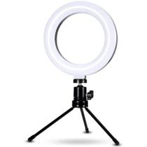 Iluminador De Led Ring Light 6 Polegadas