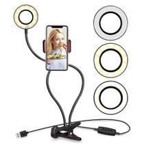 Iluminador De LED Ring Light Profissional Live Stream