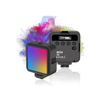 Iluminador de Vídeo Recarregável Sutefoto T4 com Cores RGB