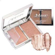 Iluminador Duo Such Glimmer Ruby Rose Linha Blow Pó/ Cremoso -