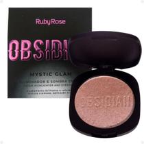 Iluminador e Sombra Cream Ruby Rose Obsidian Mystic Glam Pearl 4,5g Hb-2600-1