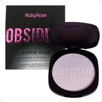 Iluminador e Sombra Cream Ruby Rose Obsidian Mystic Glam Quartz 4,5g Hb-2600-3