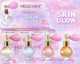 Iluminador Em Pó Skin Glow - Hello Mini Cores:Dourado 04