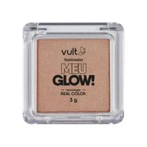 Iluminador em Pó Vult Meu Glow Bronze Brilho Real Efeito Espelhado Color 3g Iluminador em Pó Vult Meu Glow Bronze Brilho Real Efeito Espelhado Color 3g
