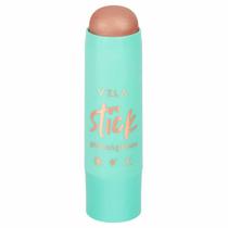 Iluminador em Stick Cremoso Vizzela Shine & Glow Iluminador em Stick Cremoso Vizzela Shine & Glow