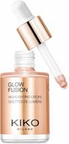 Iluminador Facial Glow Fusion Highlighting Drops Kiko Milano Tom Da Maquiagem 02 Dourado