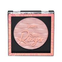 Iluminador Facial Maquiagem Luisance Pó Compacto Ultra Fino Sun Rays