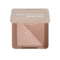 Iluminador Facial Rosado Shimmer Highlighter Rose 4You