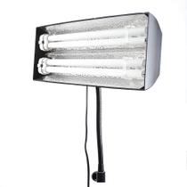 Iluminador Fluorescente 72HM 72w Studio Braço Flexível 110V