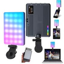 Iluminador Fotográfico Portátil Para Fotos Selfies Rgb Forte