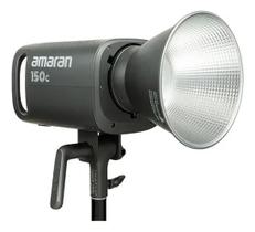 Iluminador Led Aputure Amaran 150c Rgb Luz Contínua 150w Monolight Luz de Vídeo Controle App Bluetooth Cor da Estrutura Cinzaescuro