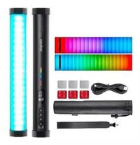 Iluminador led bastão led tubo light godox tl30 rgb