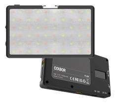 Iluminador Led Bicolor Colbor Pl8b 8w Bateria Recarregável led120c Iluminador Led Bicolor Colbor Pl8b 8w Bateria Recarregável led120c