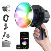 Iluminador Led Colbor 65w Rgb Bicolor Cl60r Ultracompacto Bluetooth + Bolsa Iluminador Led Colbor 65w Rgb Bicolor Cl60r Ultracompacto Bluetooth + Bolsa