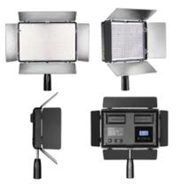 Iluminador LED KM600 + 2 X F970 + CARREGADOR+FONTE - mamen