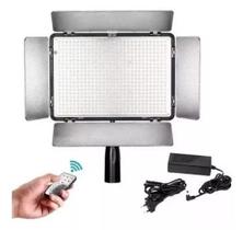 Iluminador LED Mamen KM-600 25W 5600K + Fonte