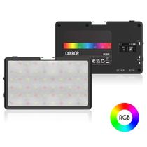 Iluminador Led Rgb Colbor Pl8r 8w De Potência, Hsi 360, Bateria Recarregável Iluminador Led Rgb Colbor Pl8r 8w De Potência, Hsi 360, Bateria Recarregável