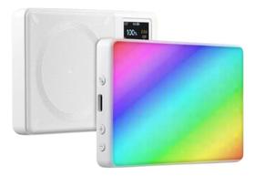 Iluminador Led Rgb Godox Ma5r Power Bank Para Celular Selfie Estrutura Branca 127/220v Iluminador Led Rgb Godox Ma5r Power Bank Para Celular Selfie Estrutura Branca 127/220v