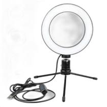 Iluminador Led Ring Light 6 Polegadas 16Cm Excelente Luz