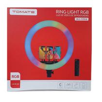 Iluminador Led Ring Light Grande 46cm 18 Polegadas Colorido