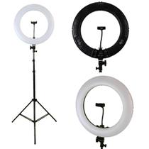 Iluminador Led Ring Light + Tripé 2m + Bolsa Brinde + 1 Ano Garantia Iluminador Led Ring Light + Tripé 2m + Bolsa Brinde + 1 Ano Garantia